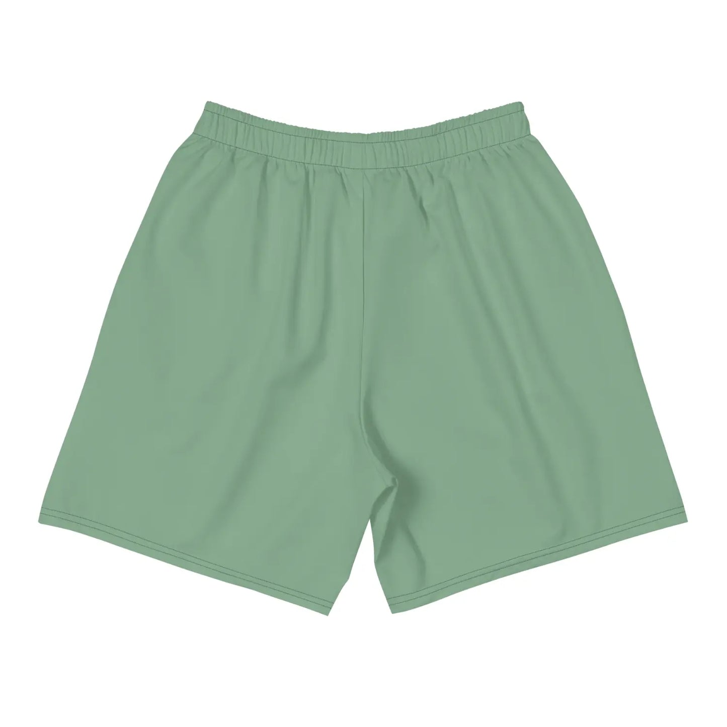 Green shorts on a white background