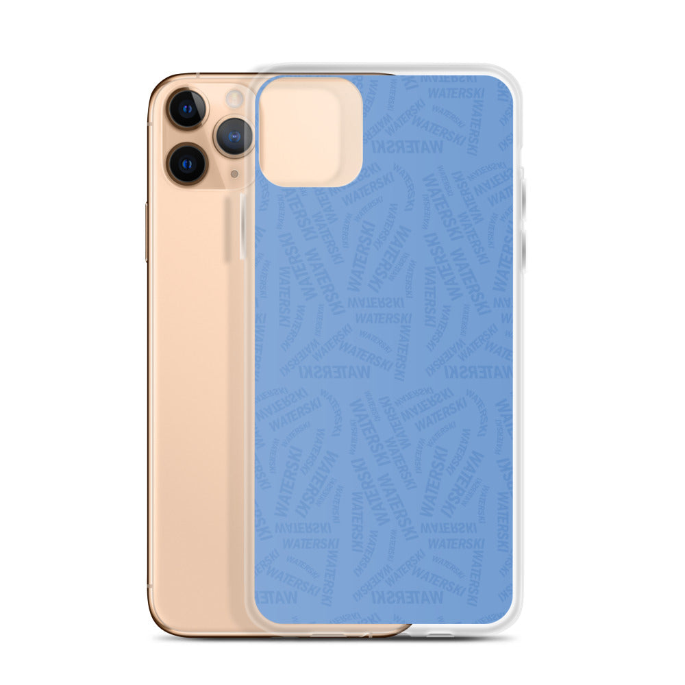Blue Waterski iPhone Case