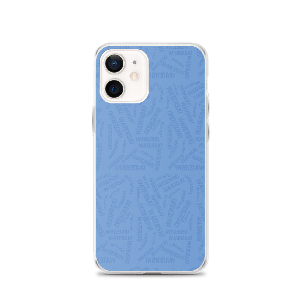 Blue Waterski iPhone Case