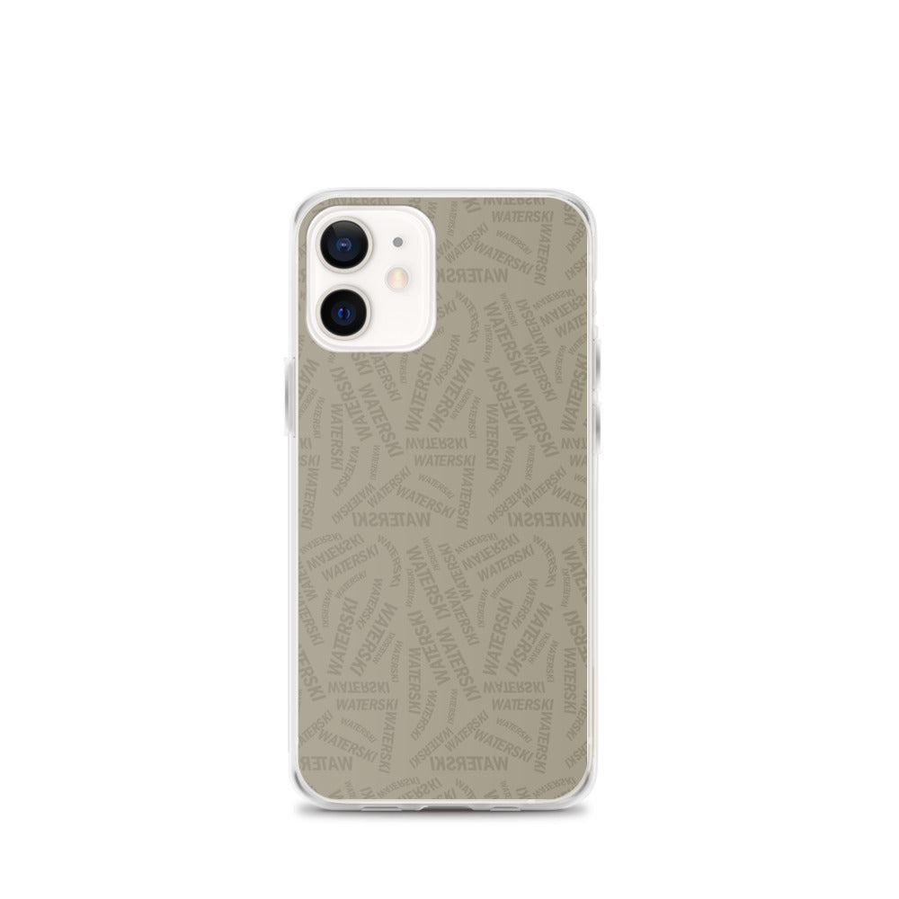 Brown Waterski iPhone Case