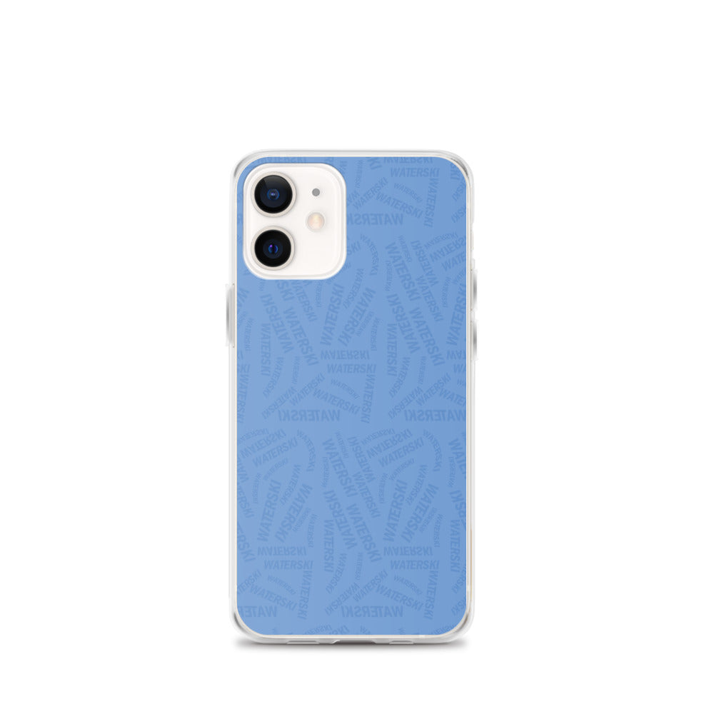Blue Waterski iPhone Case
