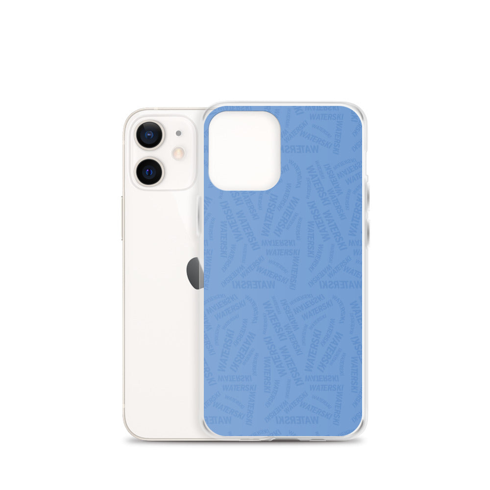 Blue Waterski iPhone Case
