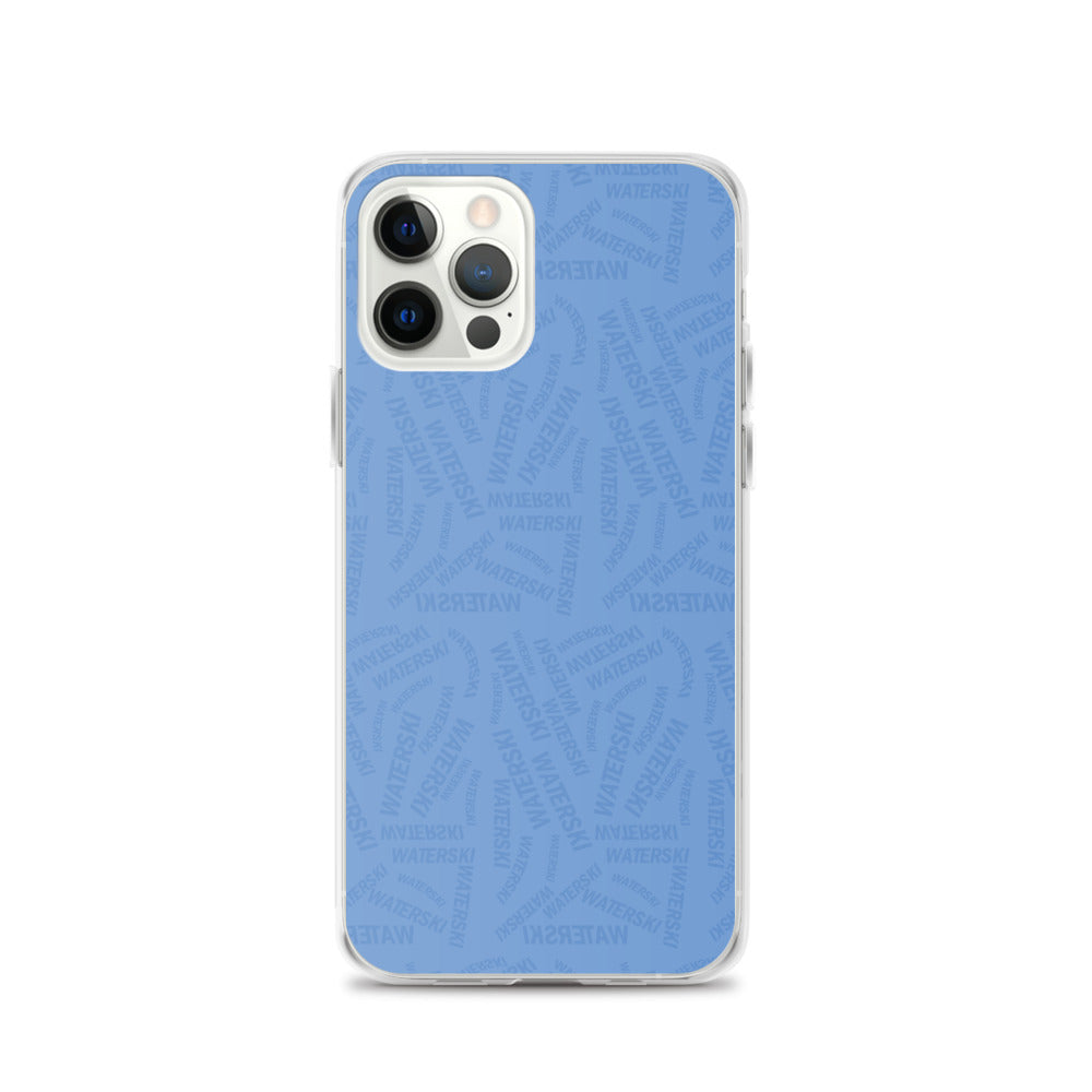 Blue Waterski iPhone Case