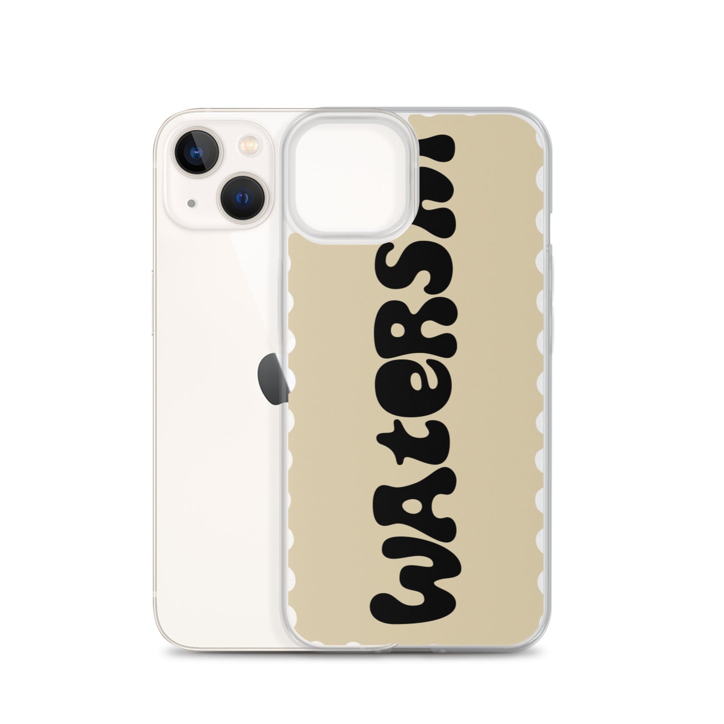 Puzzled Waterski iPhone Case