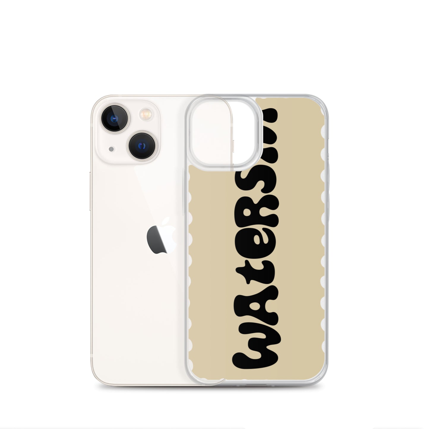 Puzzled Waterski iPhone Case