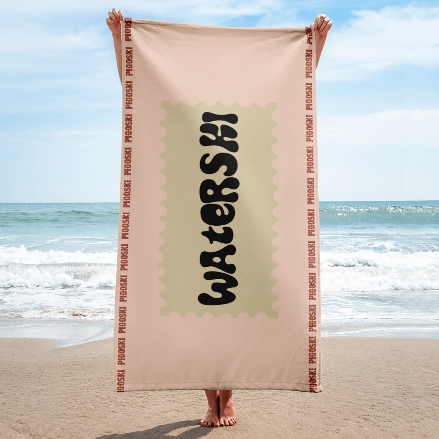 Puzzle Waterski Towel