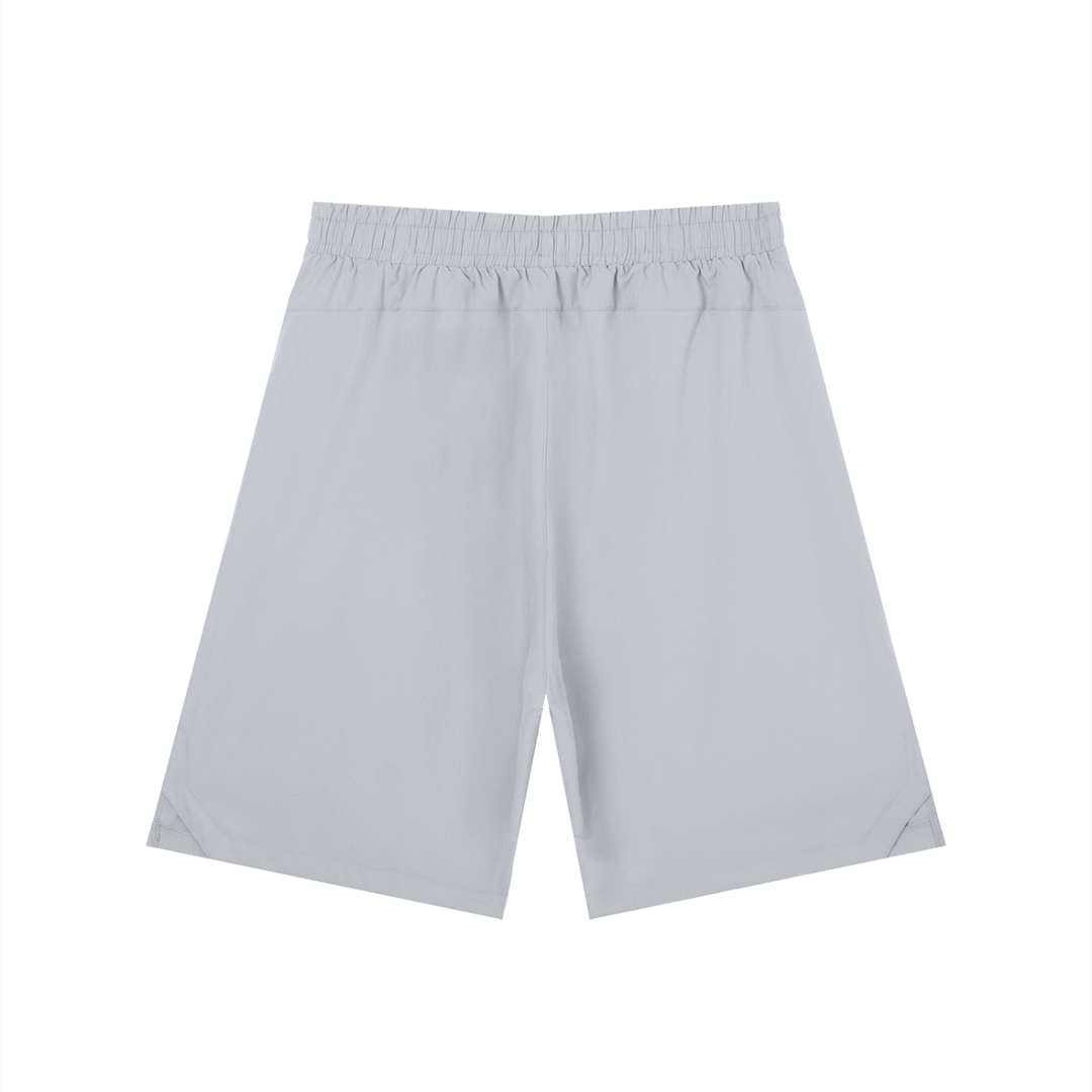 Men’s Solid Elastic Waist Shorts