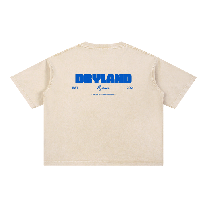 Mineral Wash Boxy Cotton T-Shirt