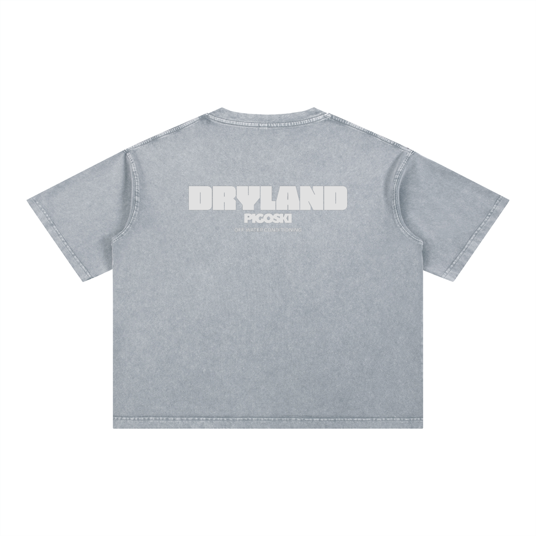 Mineral Wash Boxy Cotton T-Shirt