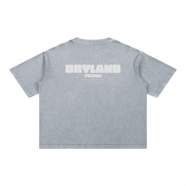 Mineral Wash Boxy Cotton T-Shirt