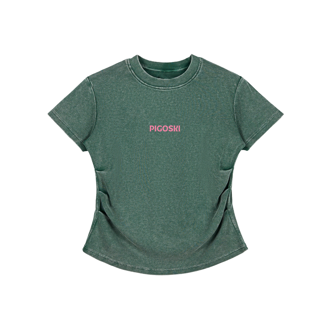 PIGOSKI Vice Bodycon Cotton T-Shirt