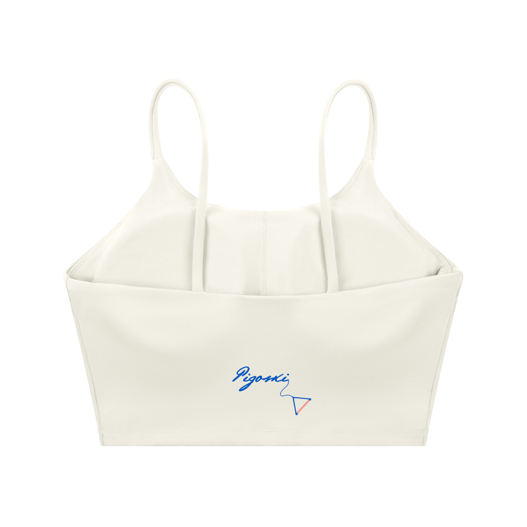 Spaghetti Strap Yoga Sports Bra