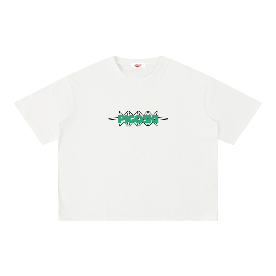 Mineral Wash Boxy Cotton T-Shirt