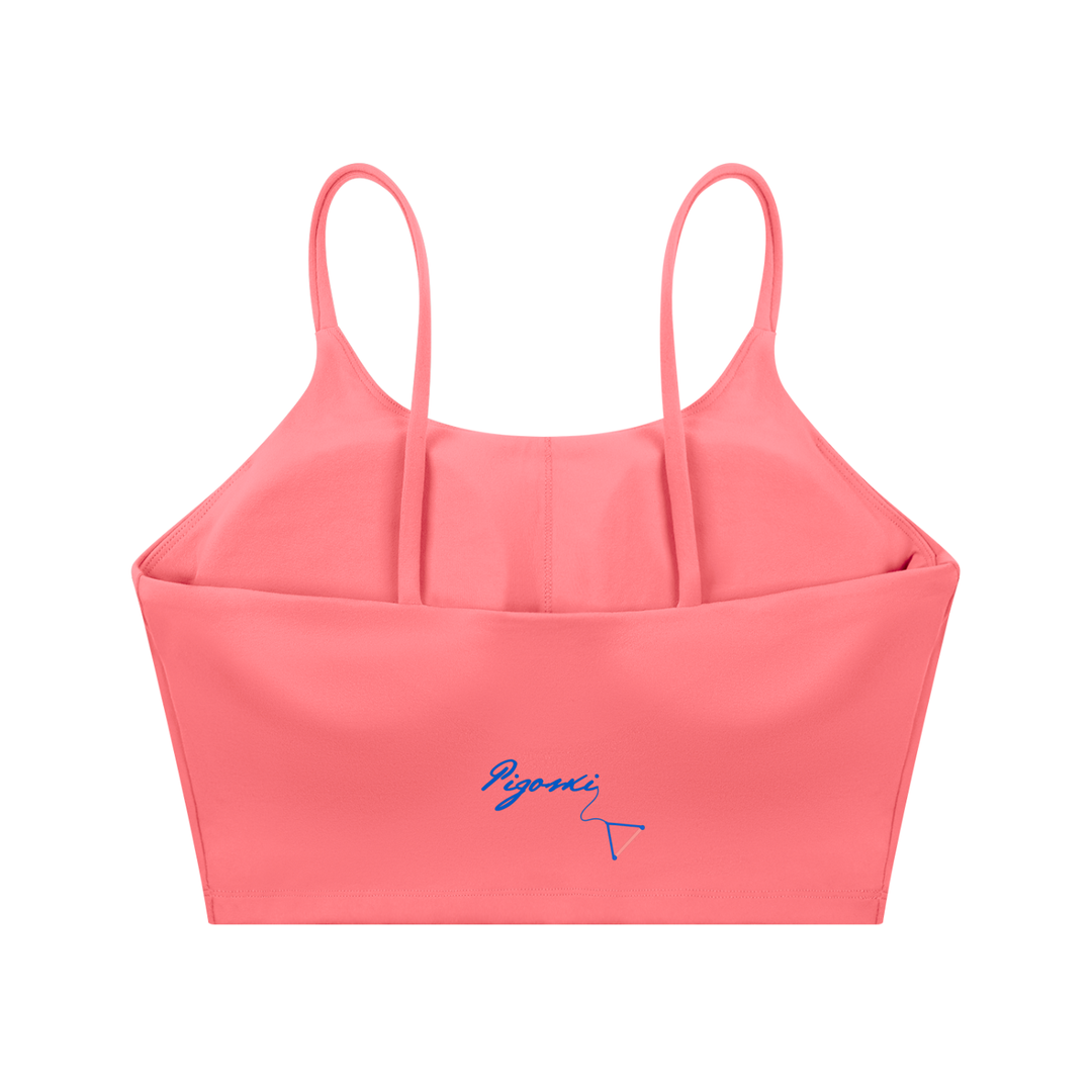 Spaghetti Strap Yoga Sports Bra