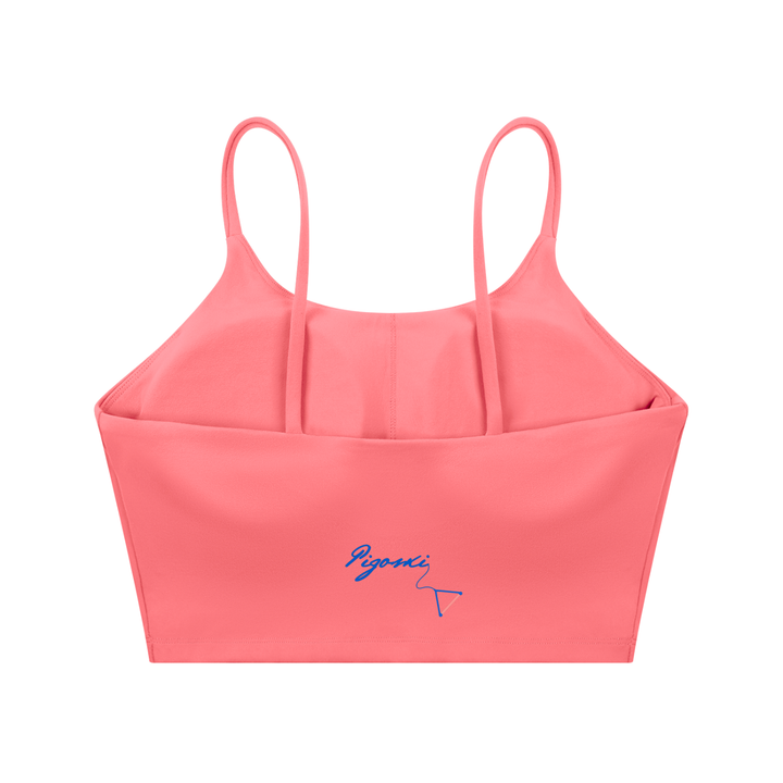 Spaghetti Strap Yoga Sports Bra