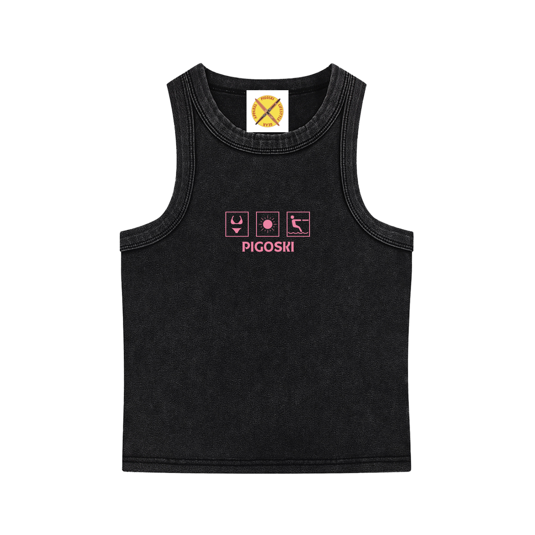 Snow Washed Tank Top