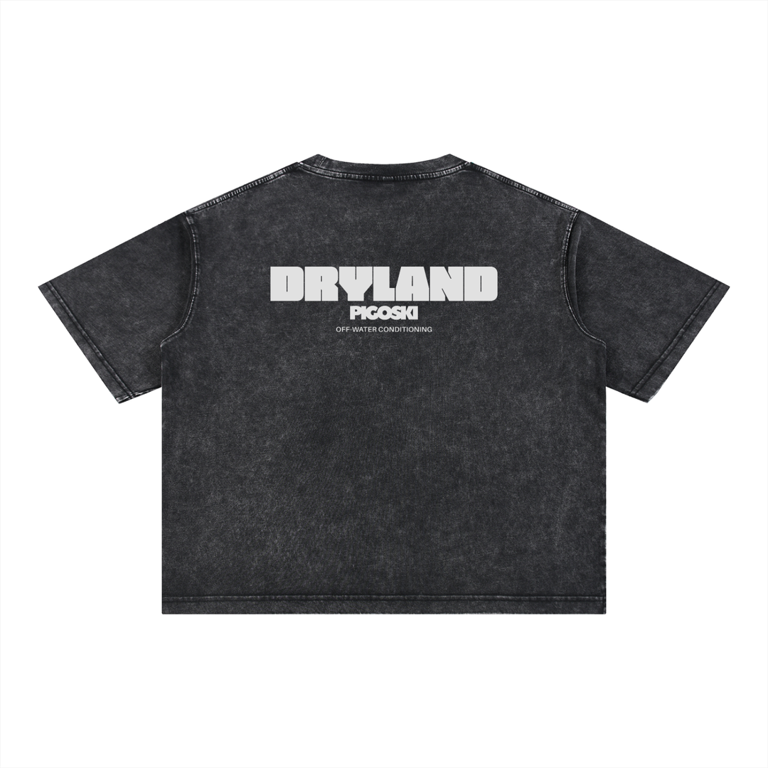 Mineral Wash Boxy Cotton T-Shirt
