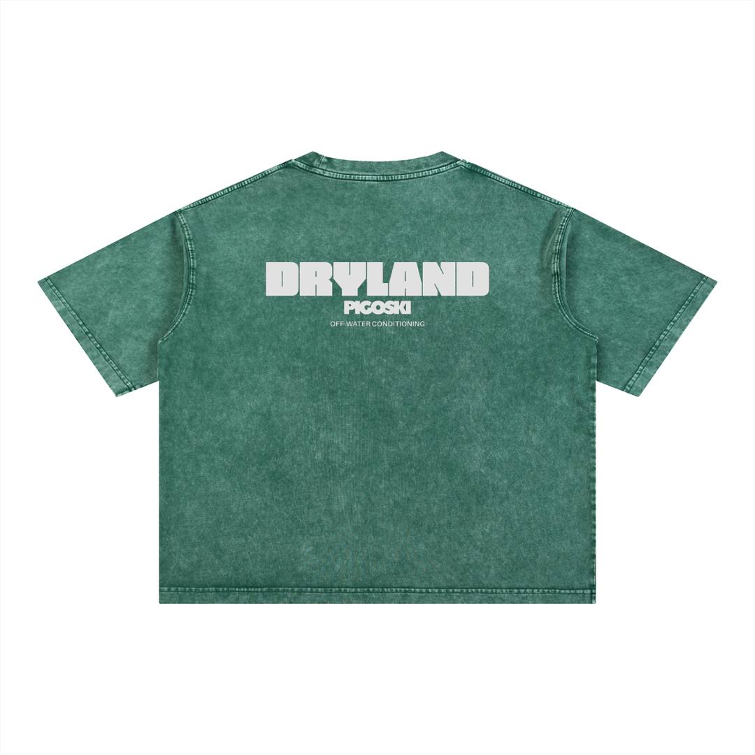 Mineral Wash Boxy Cotton T-Shirt