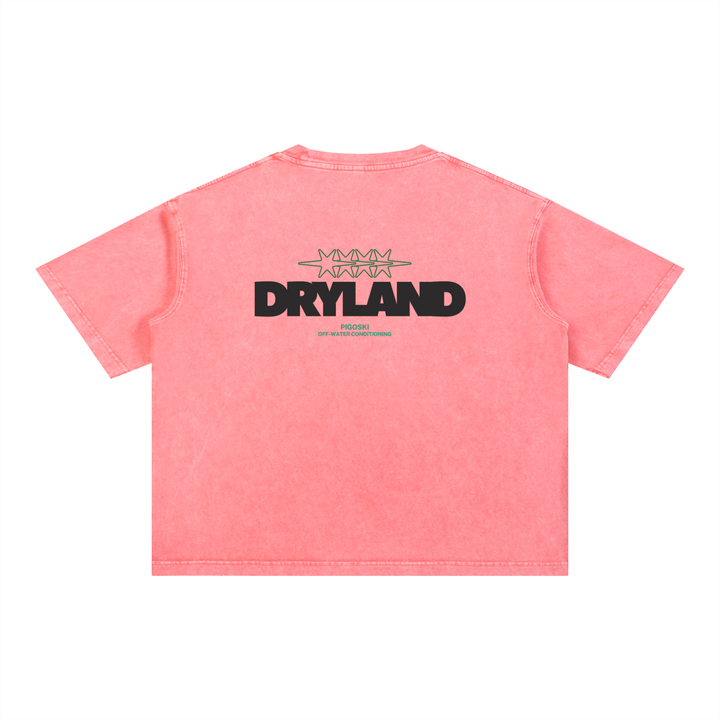 Mineral Wash Boxy Cotton T-Shirt