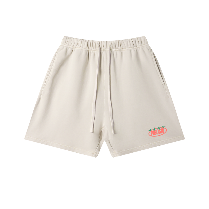 Unisex Vintage Wash Cotton Shorts