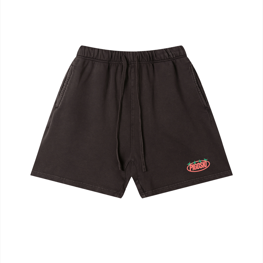 Unisex Vintage Wash Cotton Shorts