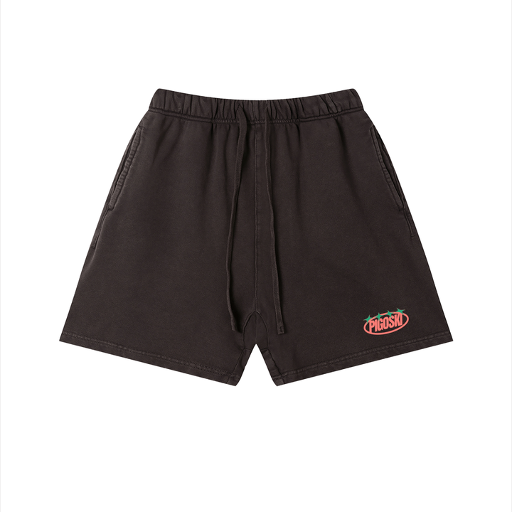 Unisex Vintage Wash Cotton Shorts
