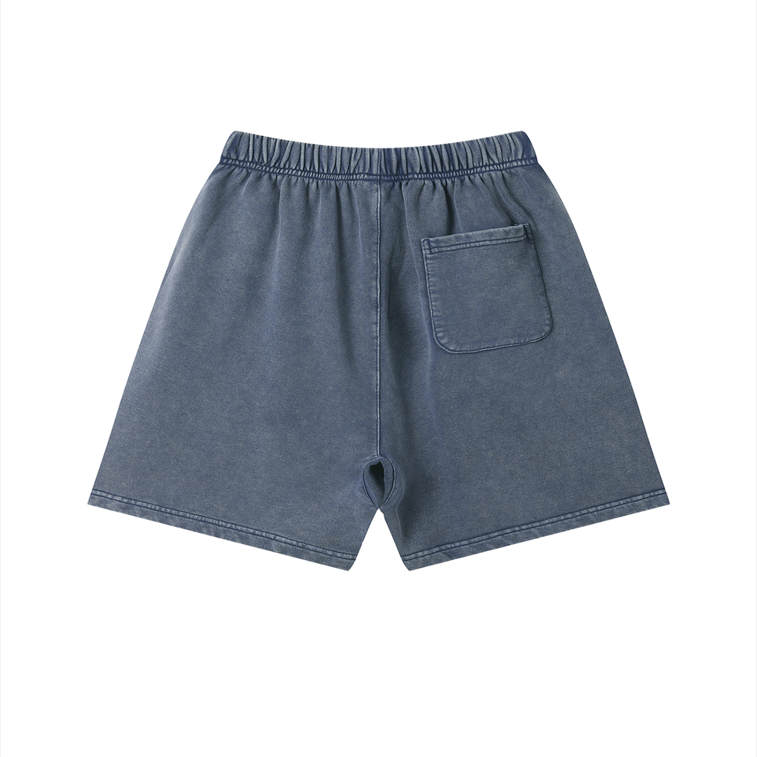 Unisex Vintage Wash Cotton Shorts
