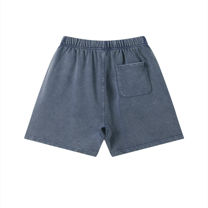 Unisex Vintage Wash Cotton Shorts