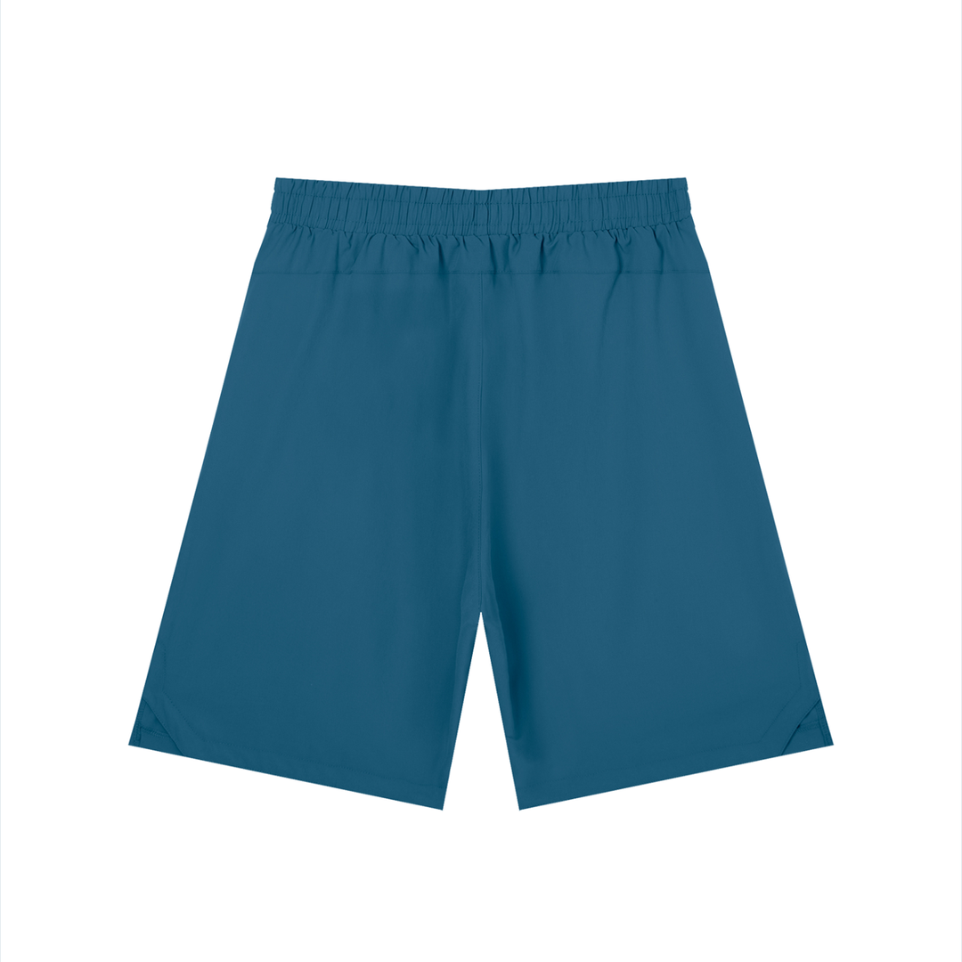Men’s Solid Elastic Waist Shorts