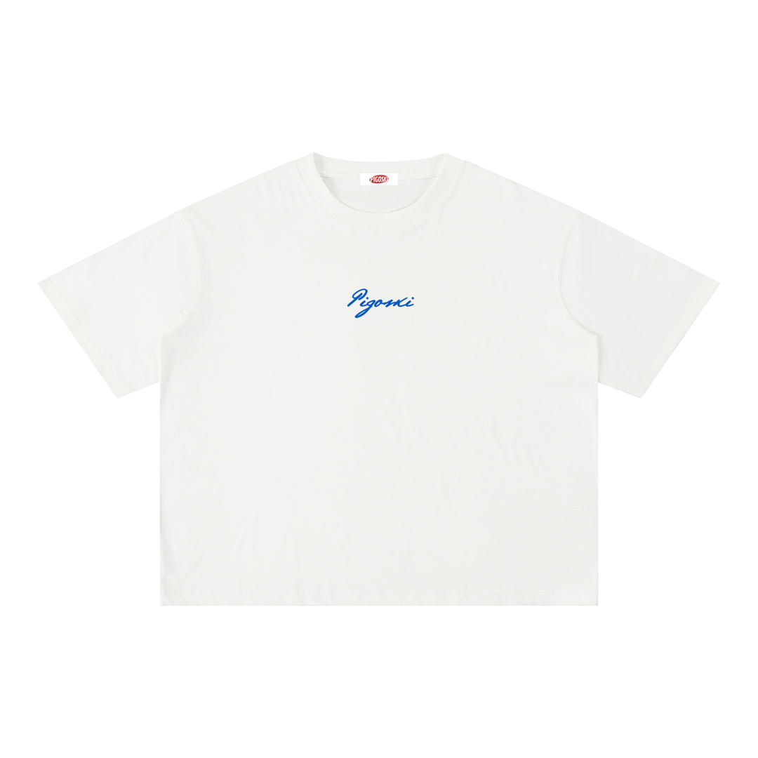 Mineral Wash Boxy Cotton T-Shirt
