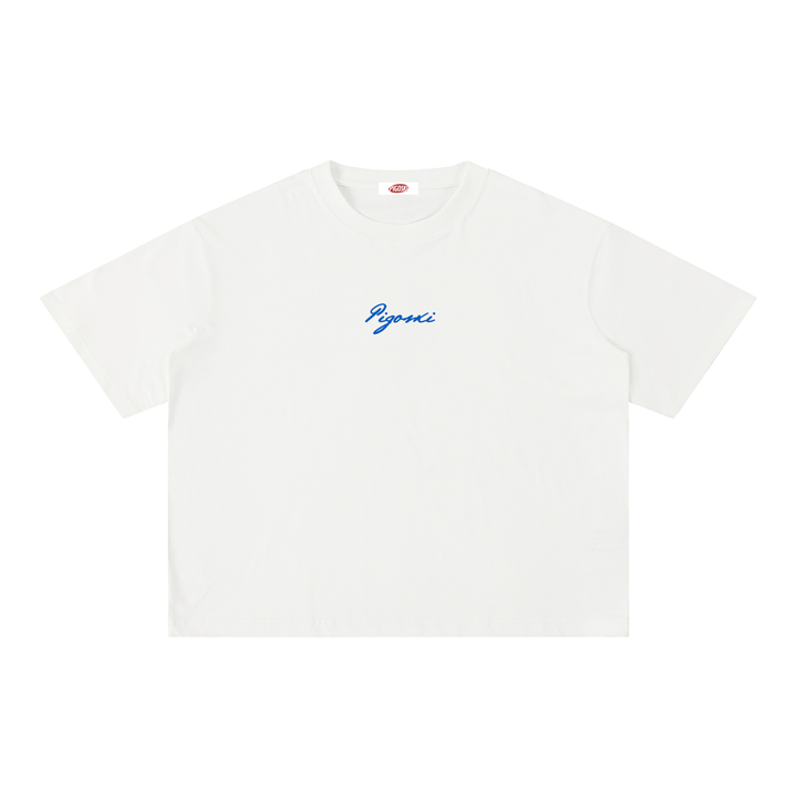 Mineral Wash Boxy Cotton T-Shirt