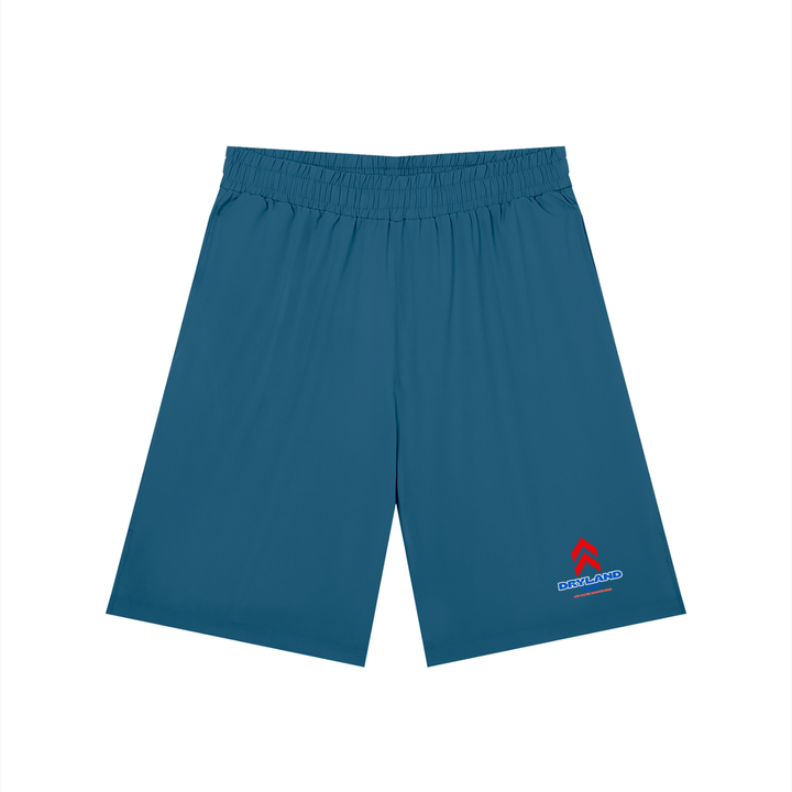 Men’s Solid Elastic Waist Shorts