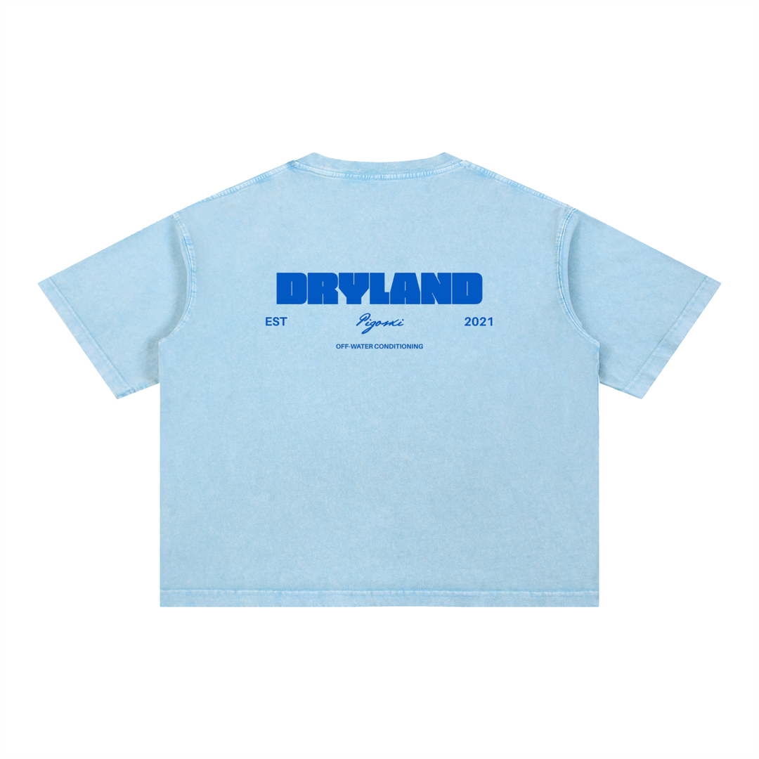 Mineral Wash Boxy Cotton T-Shirt