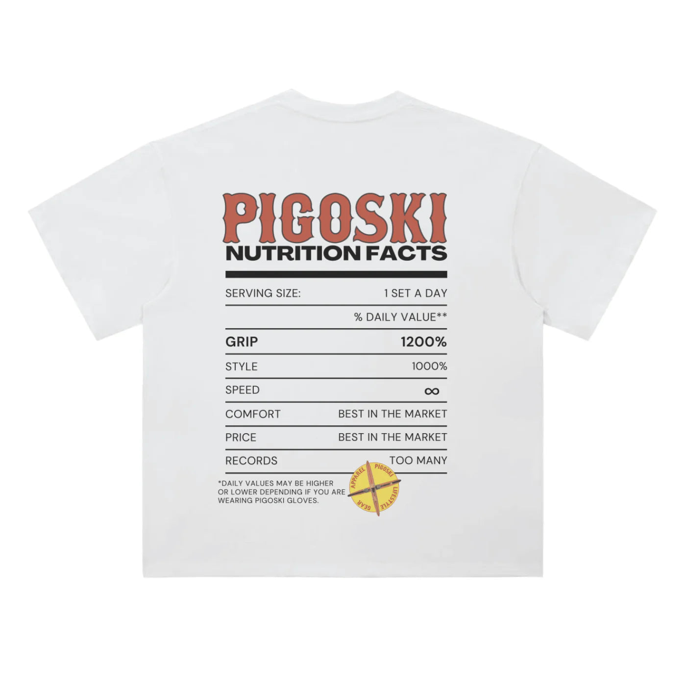 Drop Shoulder T-Shirt - 300 GSM