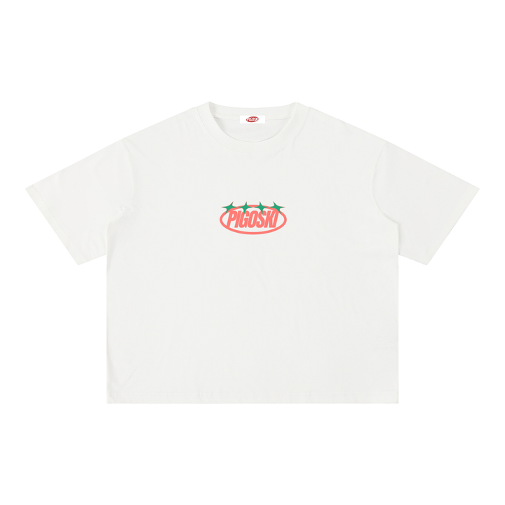 Mineral Wash Boxy Cotton T-Shirt