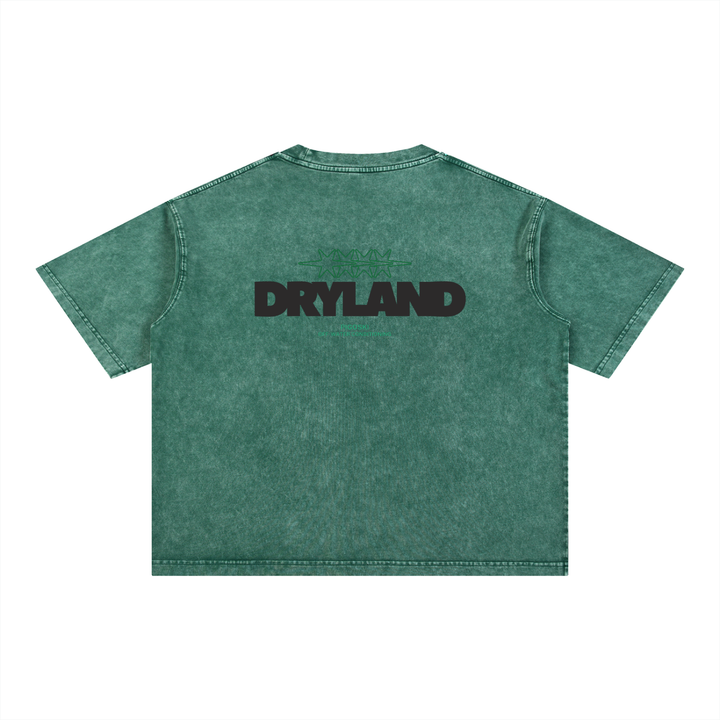Mineral Wash Boxy Cotton T-Shirt