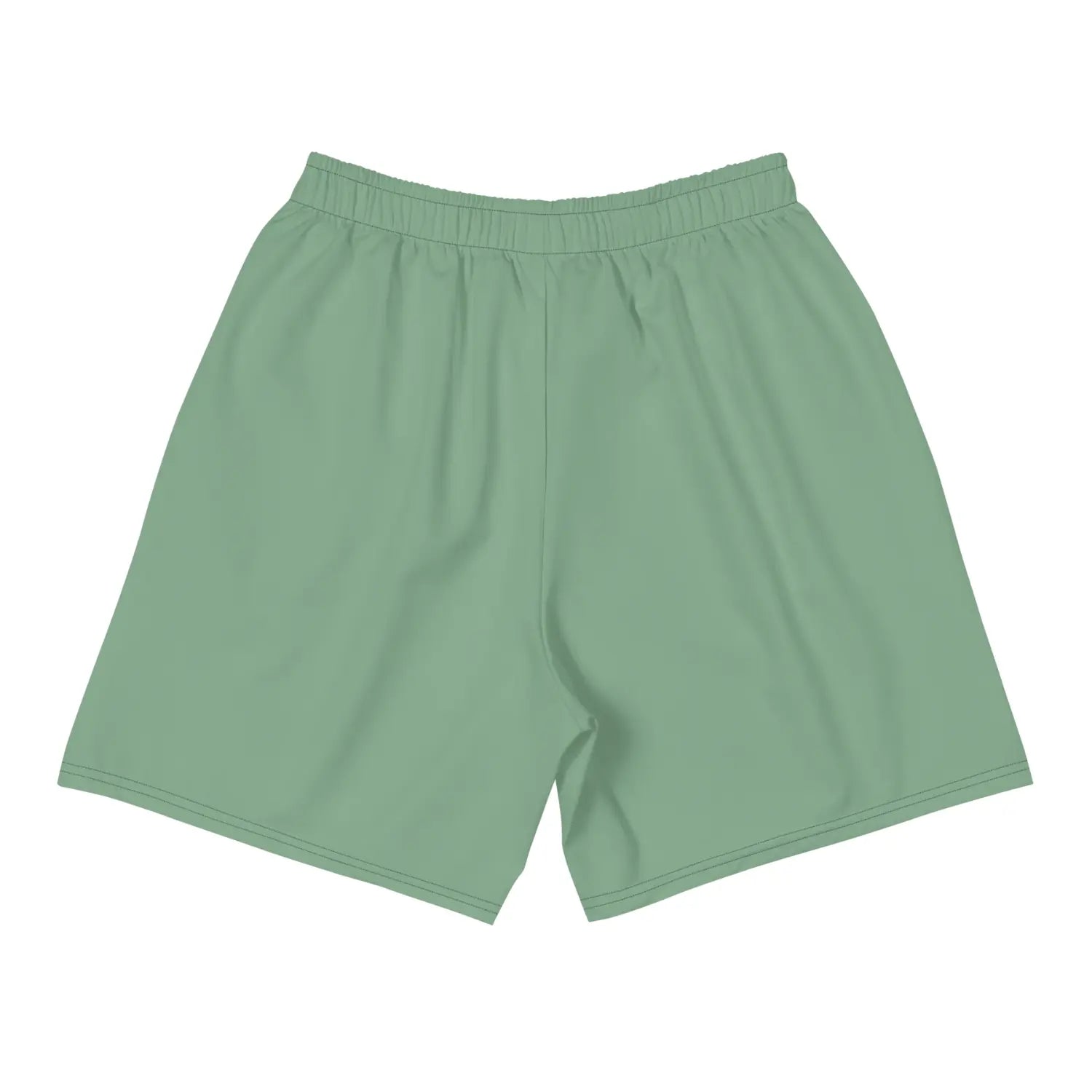 Green shorts on a white background