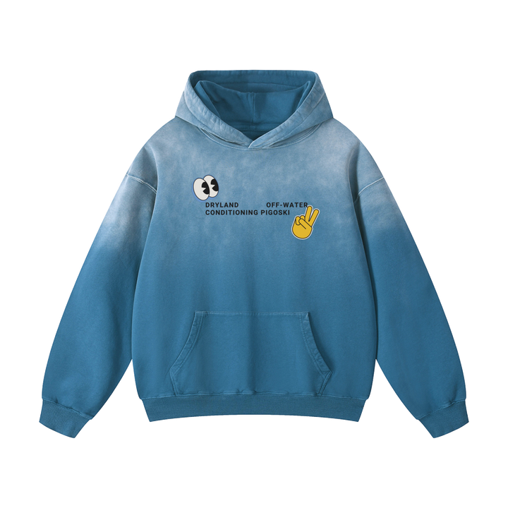 PIGOSKI 24/7 WSKI Hoodie — Heavyweight Sunfade