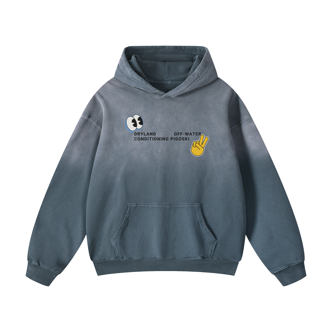 PIGOSKI 24/7 WSKI Hoodie — Heavyweight Sunfade