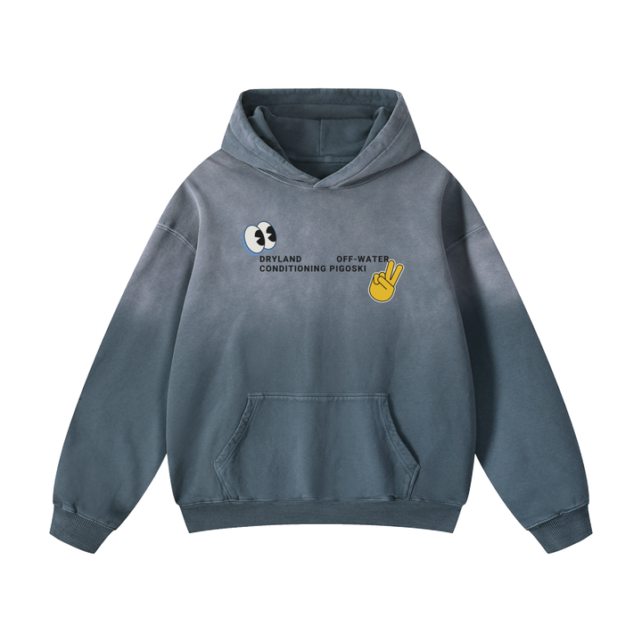 PIGOSKI 24/7 WSKI Hoodie — Heavyweight Sunfade