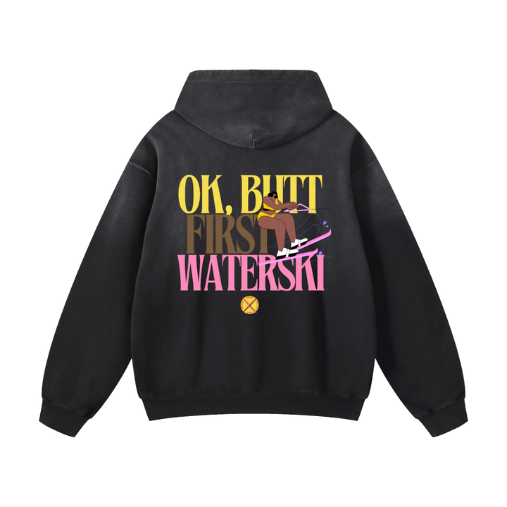 PIGOSKI BUTT Skier Hoodie — Heavyweight Sunfade