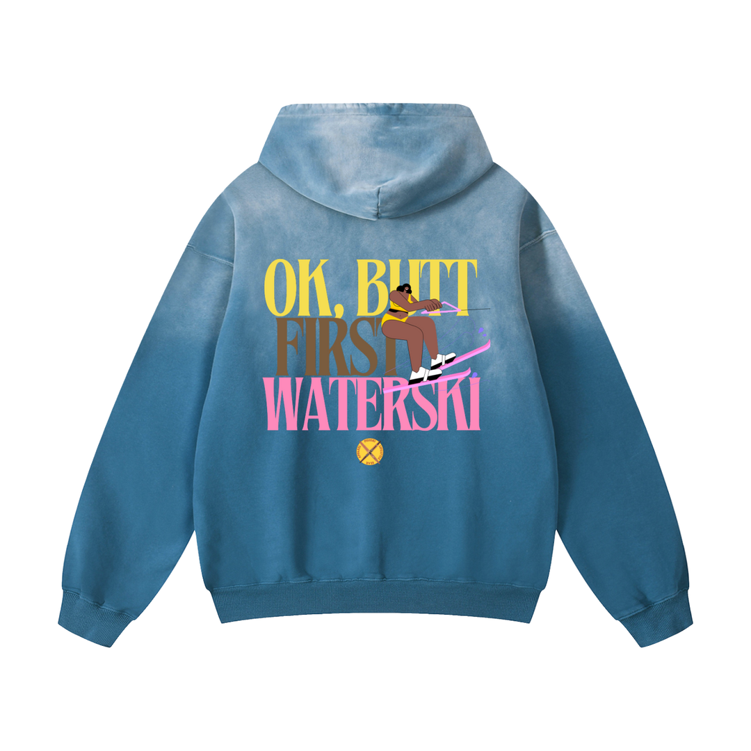 PIGOSKI BUTT Skier Hoodie — Heavyweight Sunfade