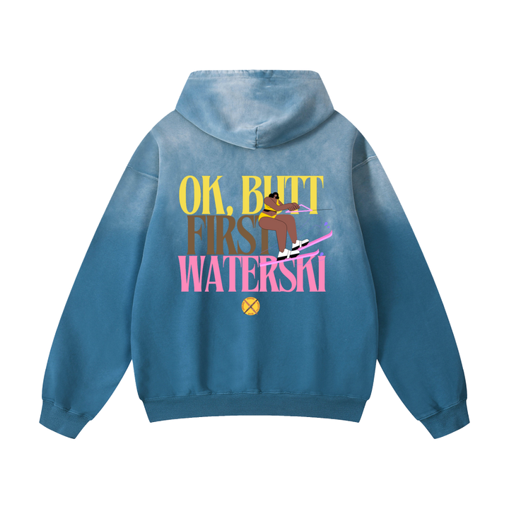 PIGOSKI BUTT Skier Hoodie — Heavyweight Sunfade