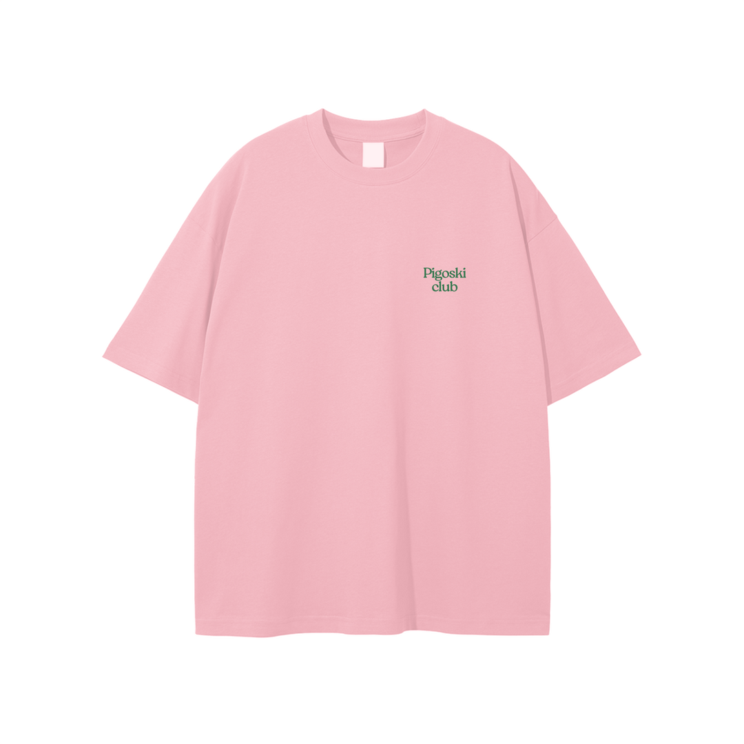 PIGOSKI Club Tee — Pink