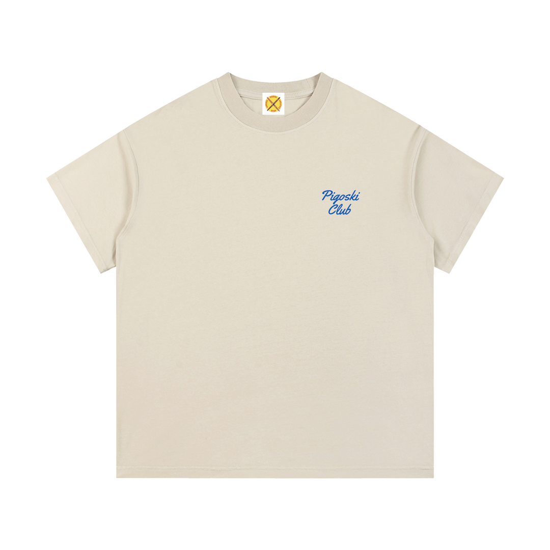 PIGOSKI Club Tee — Vintage Wash (Pastel)