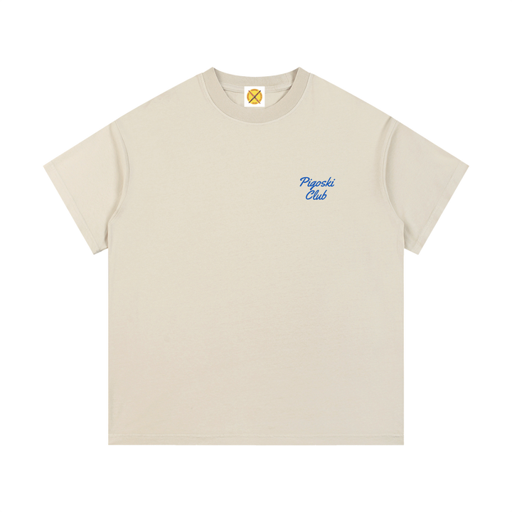 PIGOSKI Club Tee — Vintage Wash (Pastel)