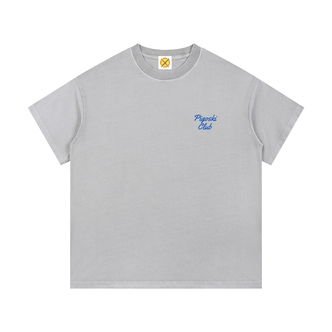 PIGOSKI Club Tee — Vintage Wash (Pastel)