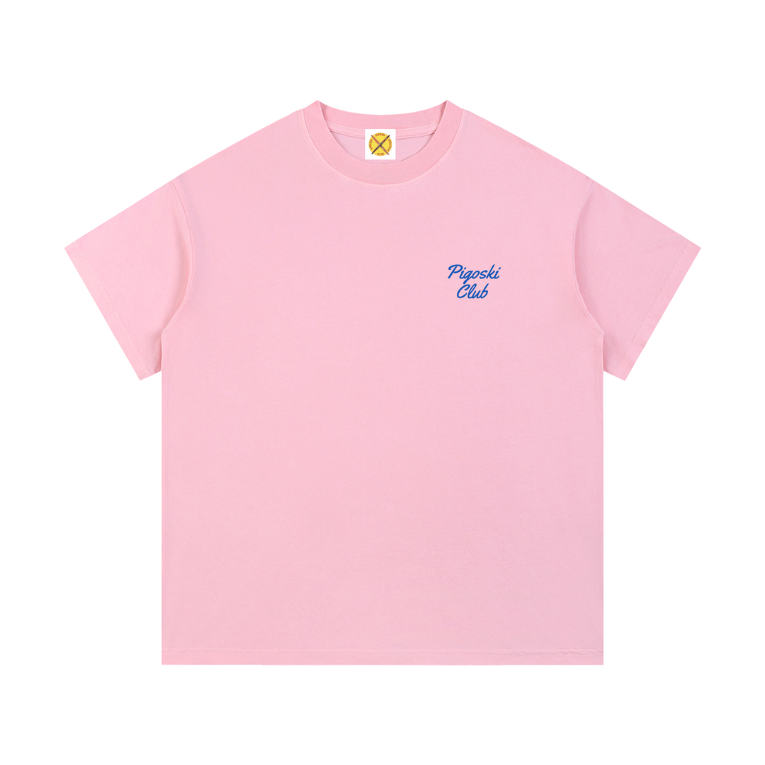 PIGOSKI Club Tee — Vintage Wash (Pastel)