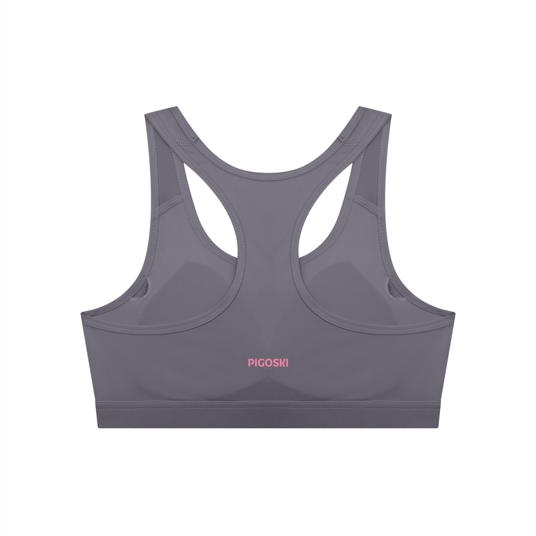 PIGOSKI Cropped Sports Bra — Women&