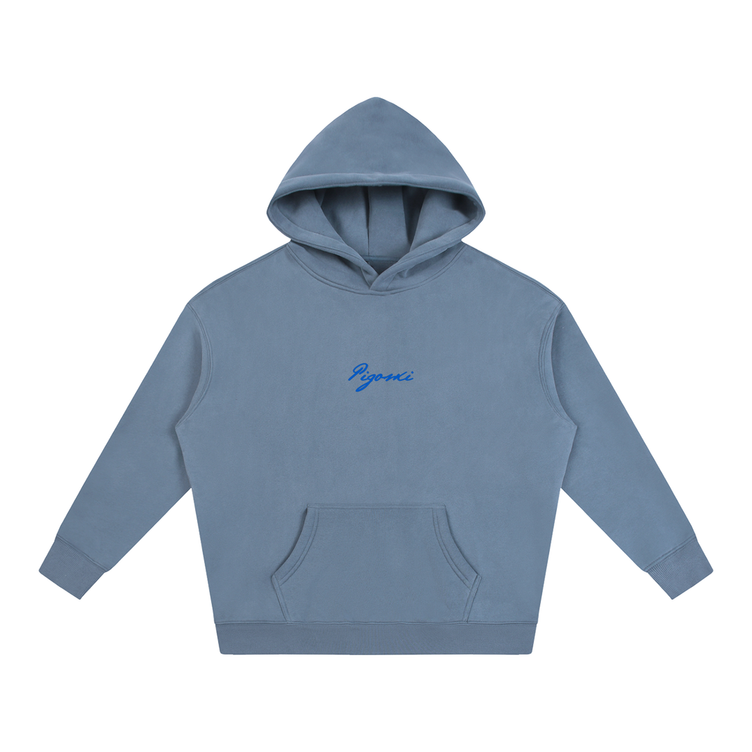 PIGOSKI Dryland Signature Fleece Hoodie — Oversized